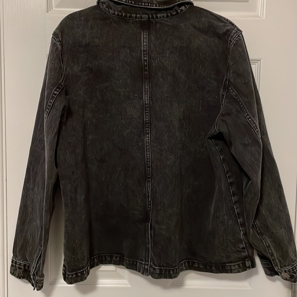 Black Women’s Jean Jacket (Old Navy) - Picture 2 of 2